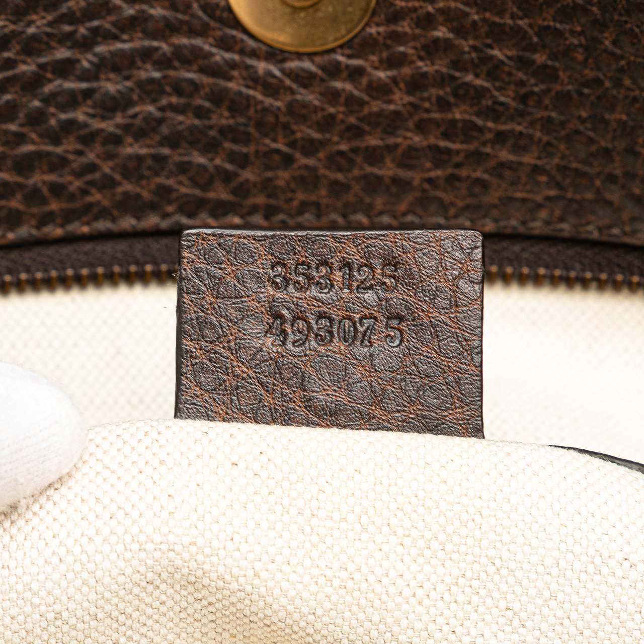 Gucci GG Canvas Laidback Crafty Tote Bruin