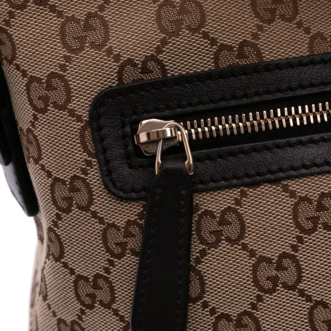 Gucci GG Canvas Crossbody Bruin