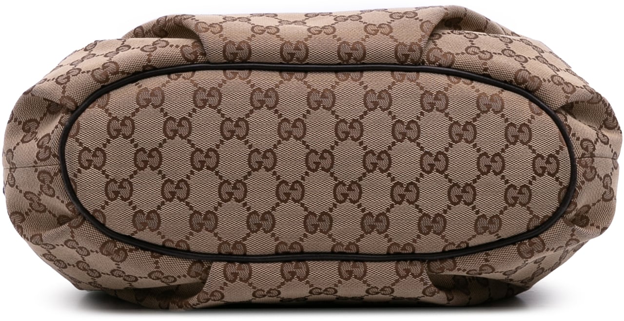 Gucci GG Canvas Crossbody Bruin