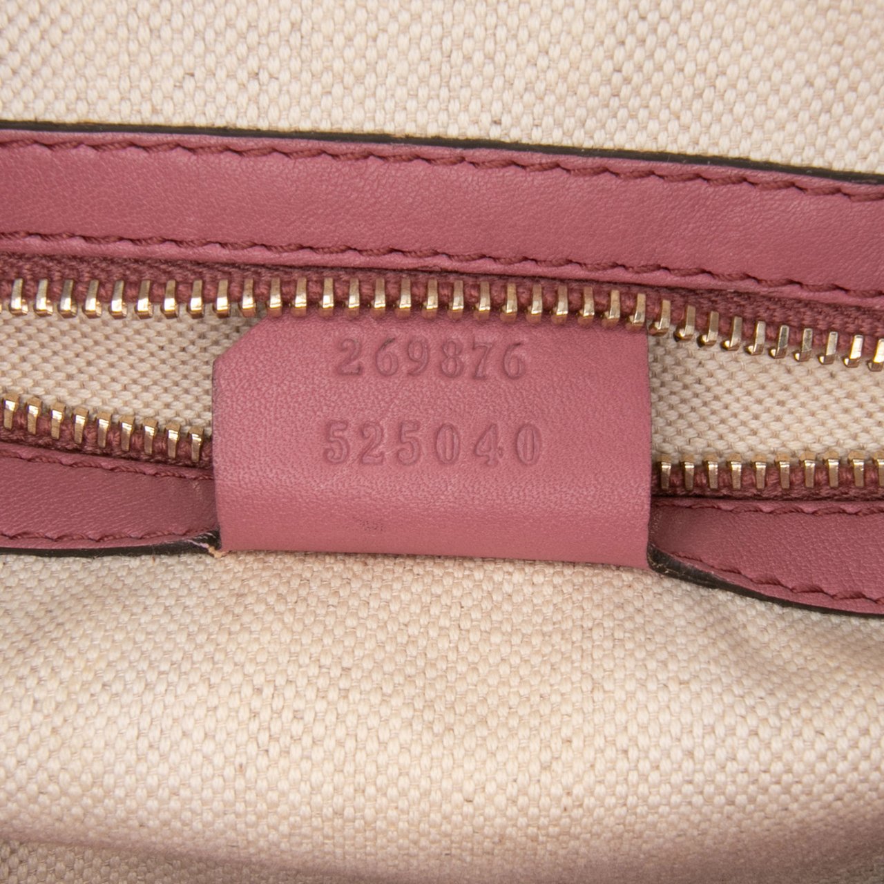 Gucci Small Microguccissima Joy Boston Bag Roze