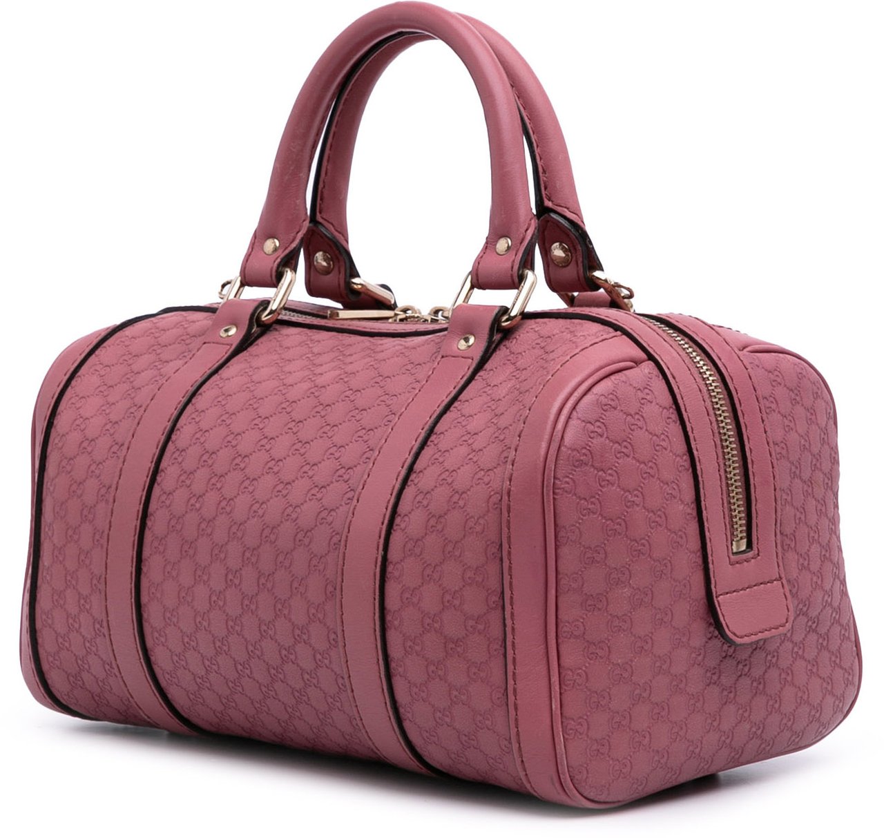 Gucci Small Microguccissima Joy Boston Bag Roze