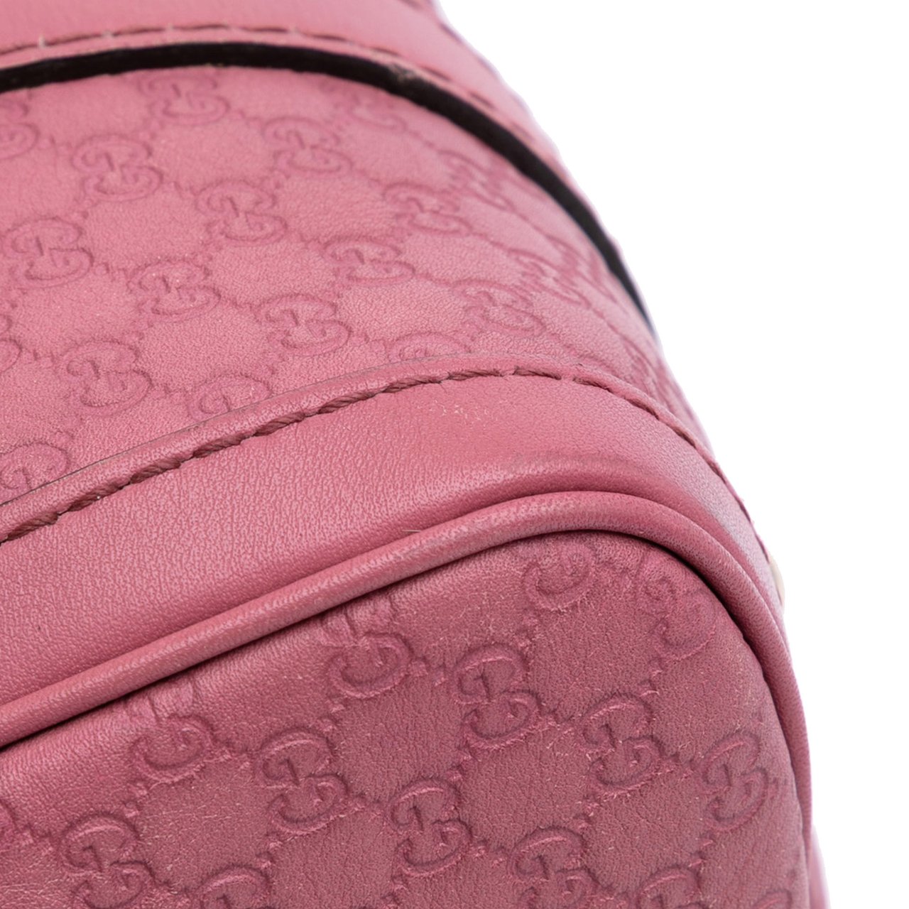Gucci Small Microguccissima Joy Boston Bag Roze