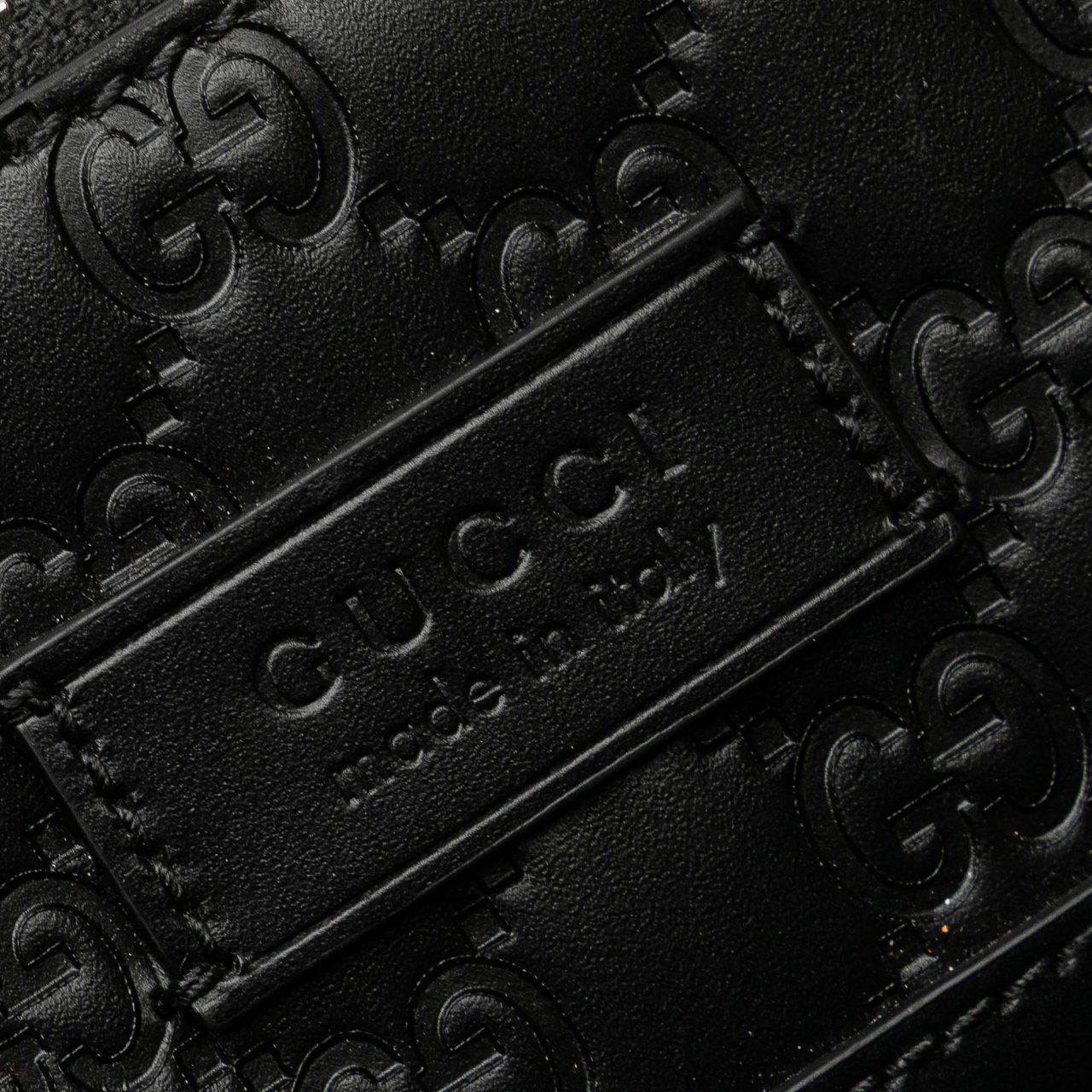 Gucci Guccissima Crossbody Zwart
