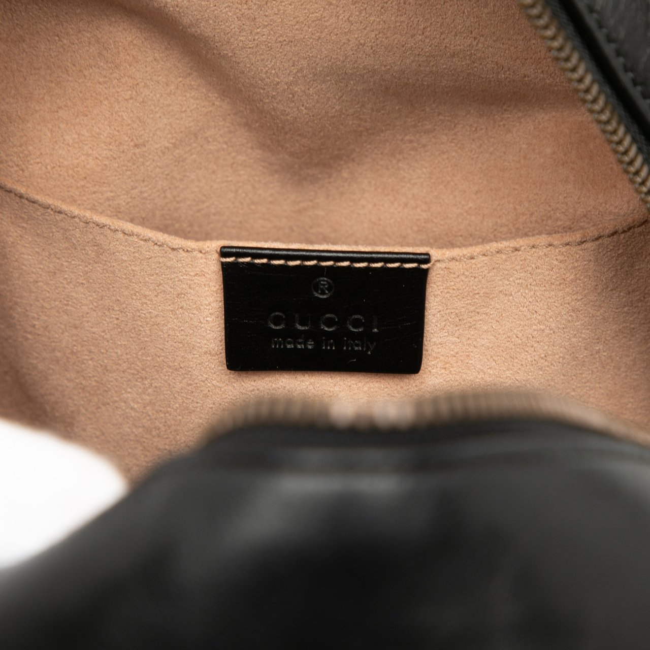 Gucci Small GG Marmont Matelasse Leather Animalier Backpack Zwart