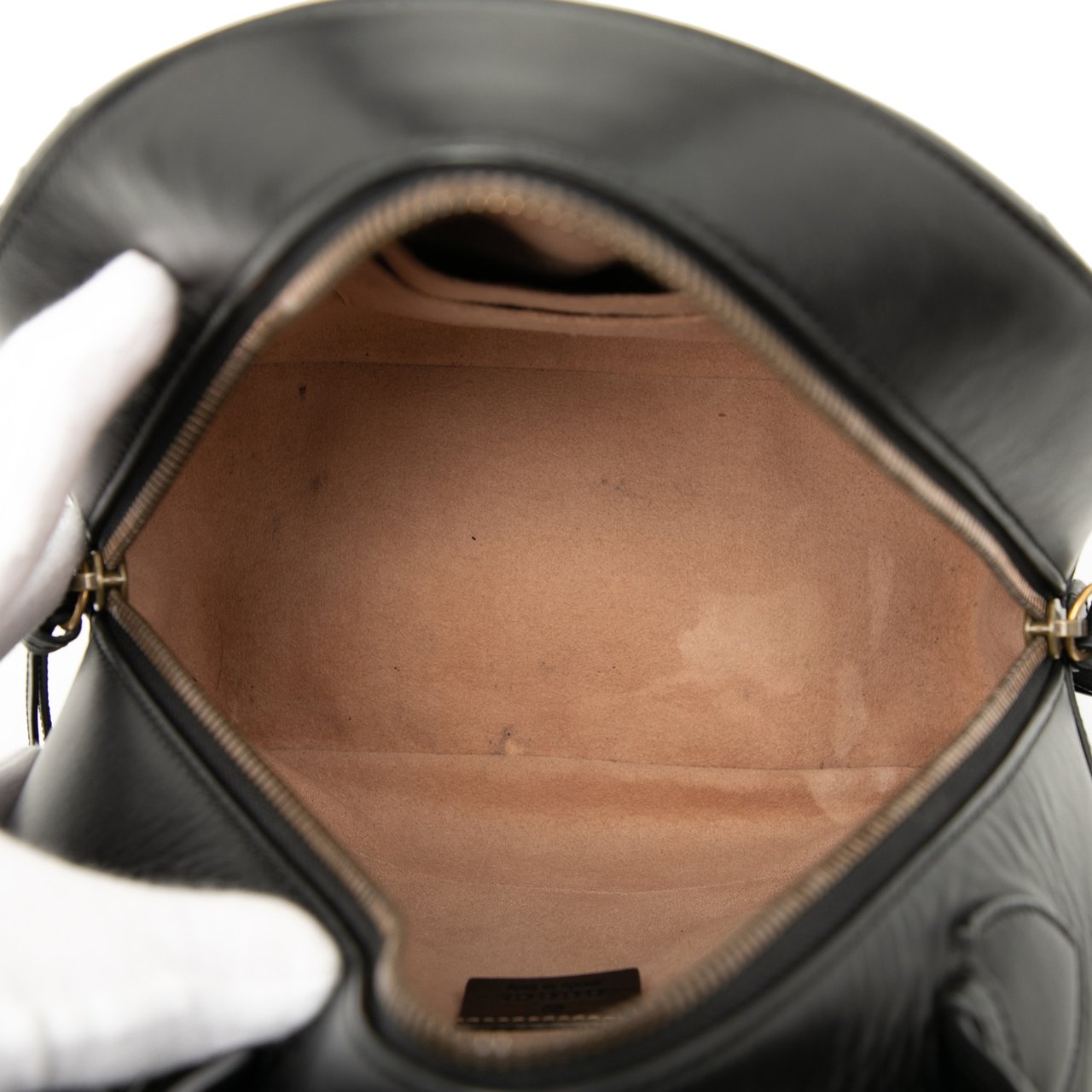 Gucci Small GG Marmont Matelasse Leather Animalier Backpack Zwart