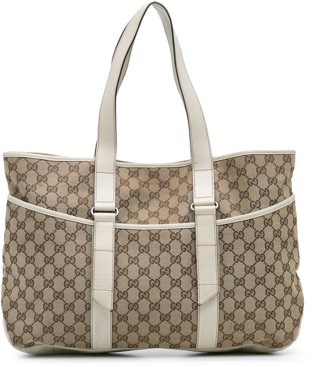 Gucci GG Canvas Tote Bruin