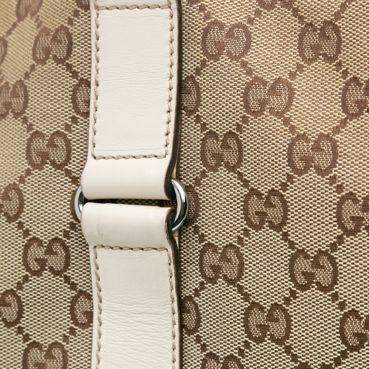 Gucci GG Canvas Tote Bruin