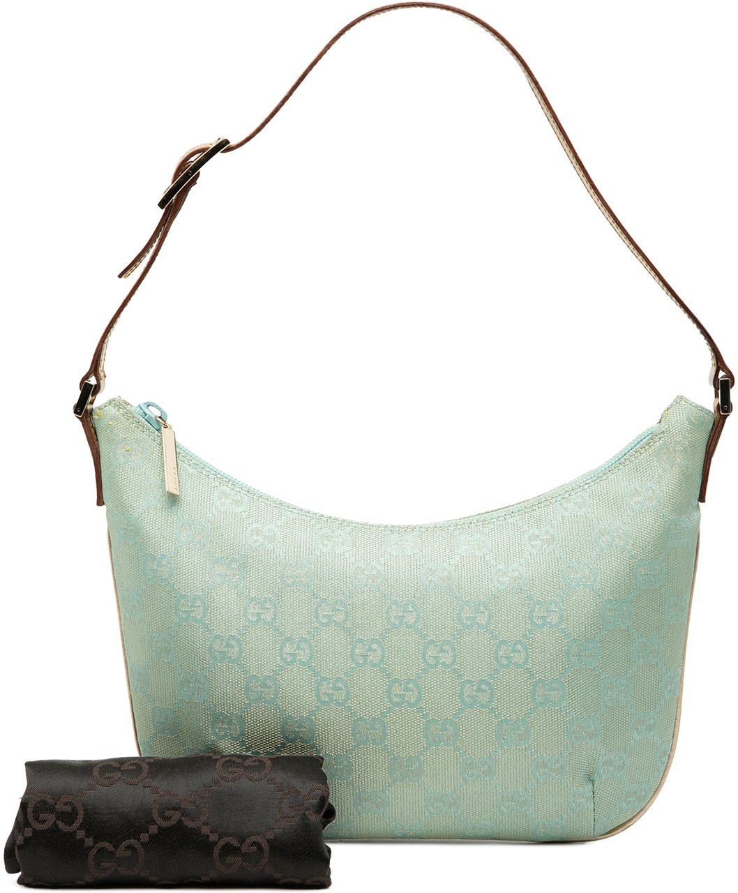 Gucci GG Canvas Shoulder Bag Blauw