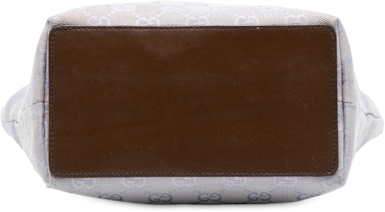 Gucci GG Canvas Shoulder Bag Paars