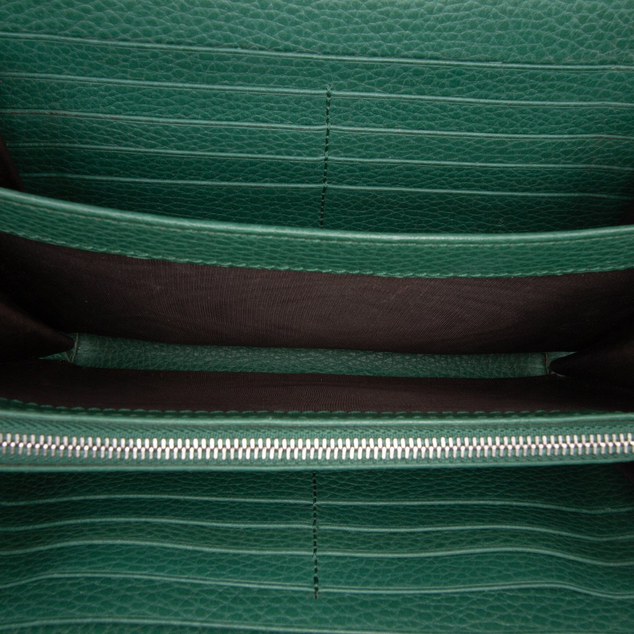 Gucci Leather Dionysus Wallet on Chain Groen