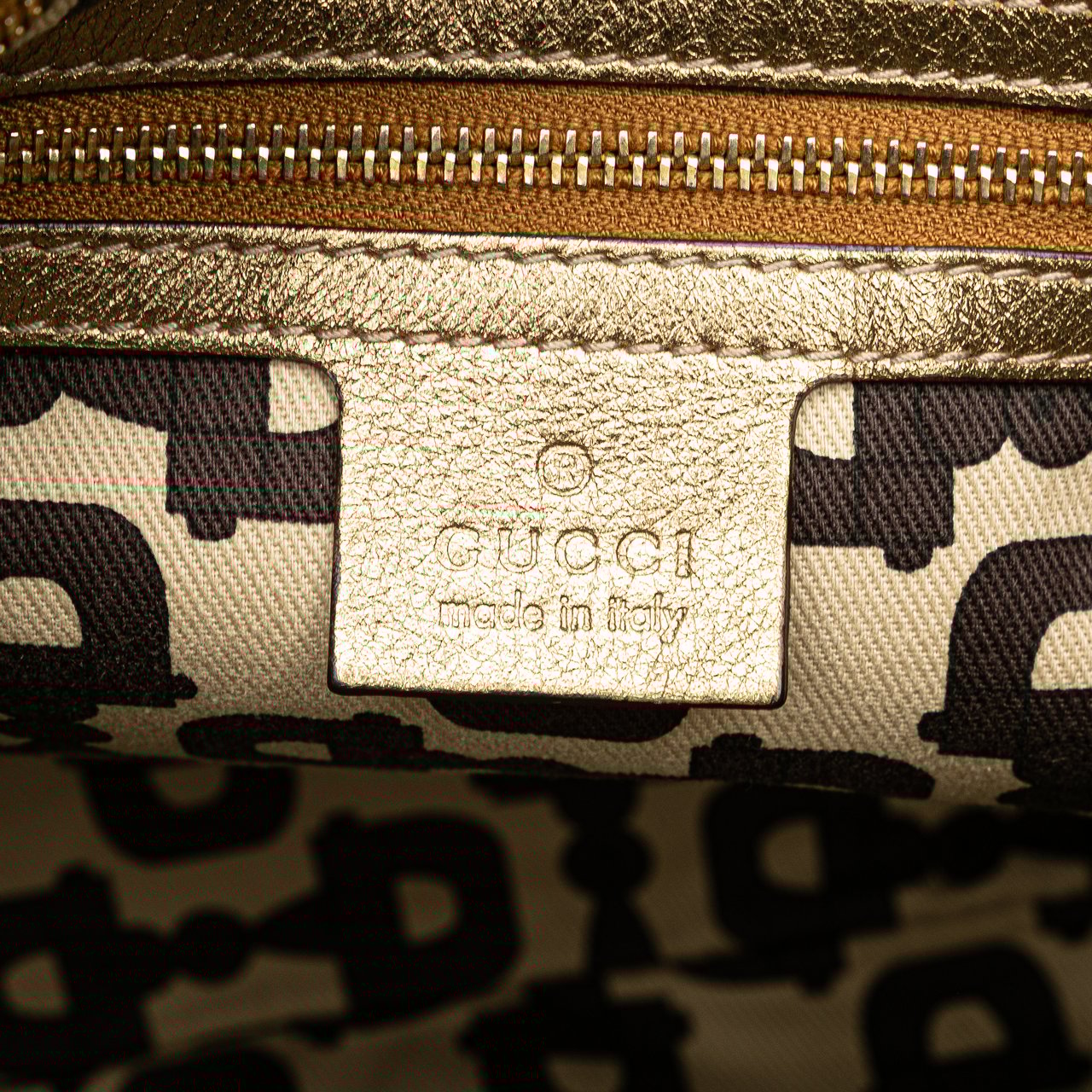 Gucci GG Canvas Jolicoeur Crossbody Bruin