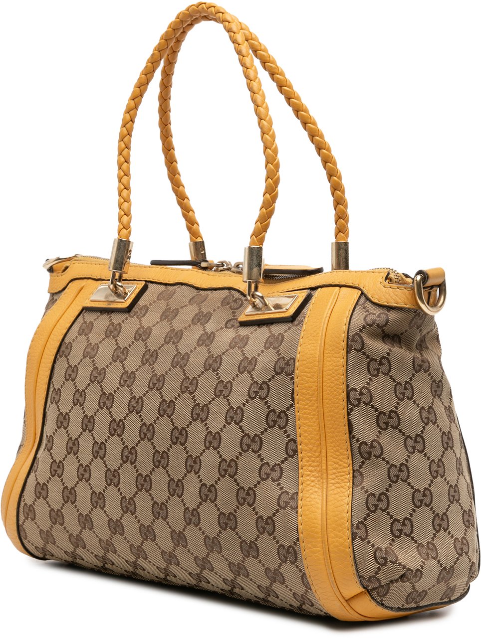 Gucci GG Canvas Bella Satchel Bruin