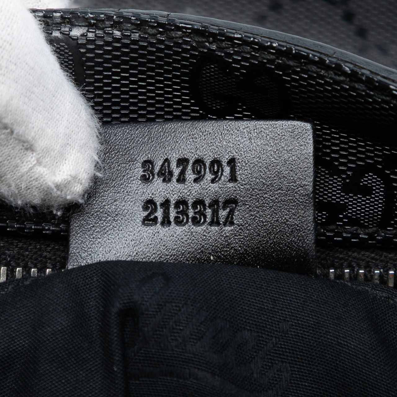 Gucci GG Imprime Web Crossbody Zwart