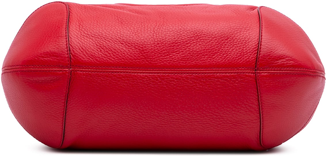 Gucci Leather Soho Shoulder Bag Rood