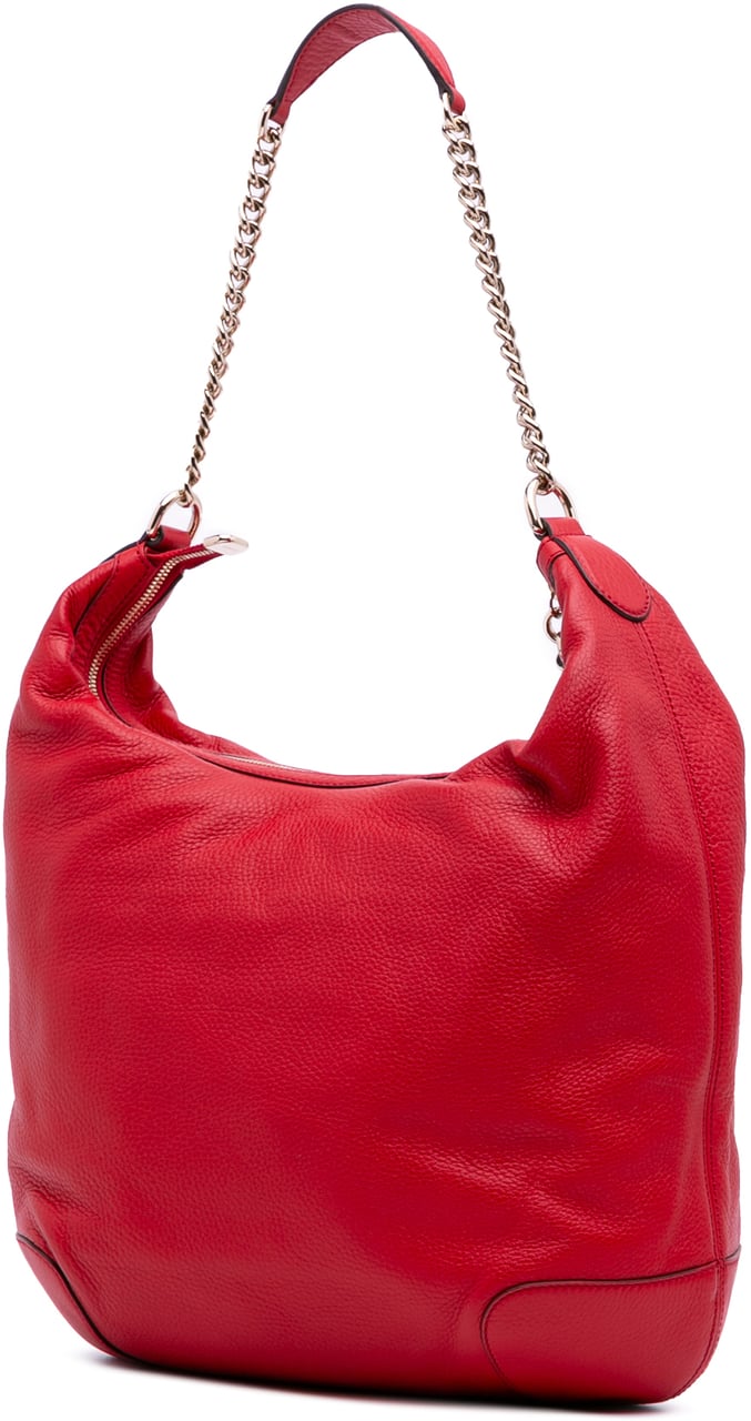 Gucci Leather Soho Shoulder Bag Rood