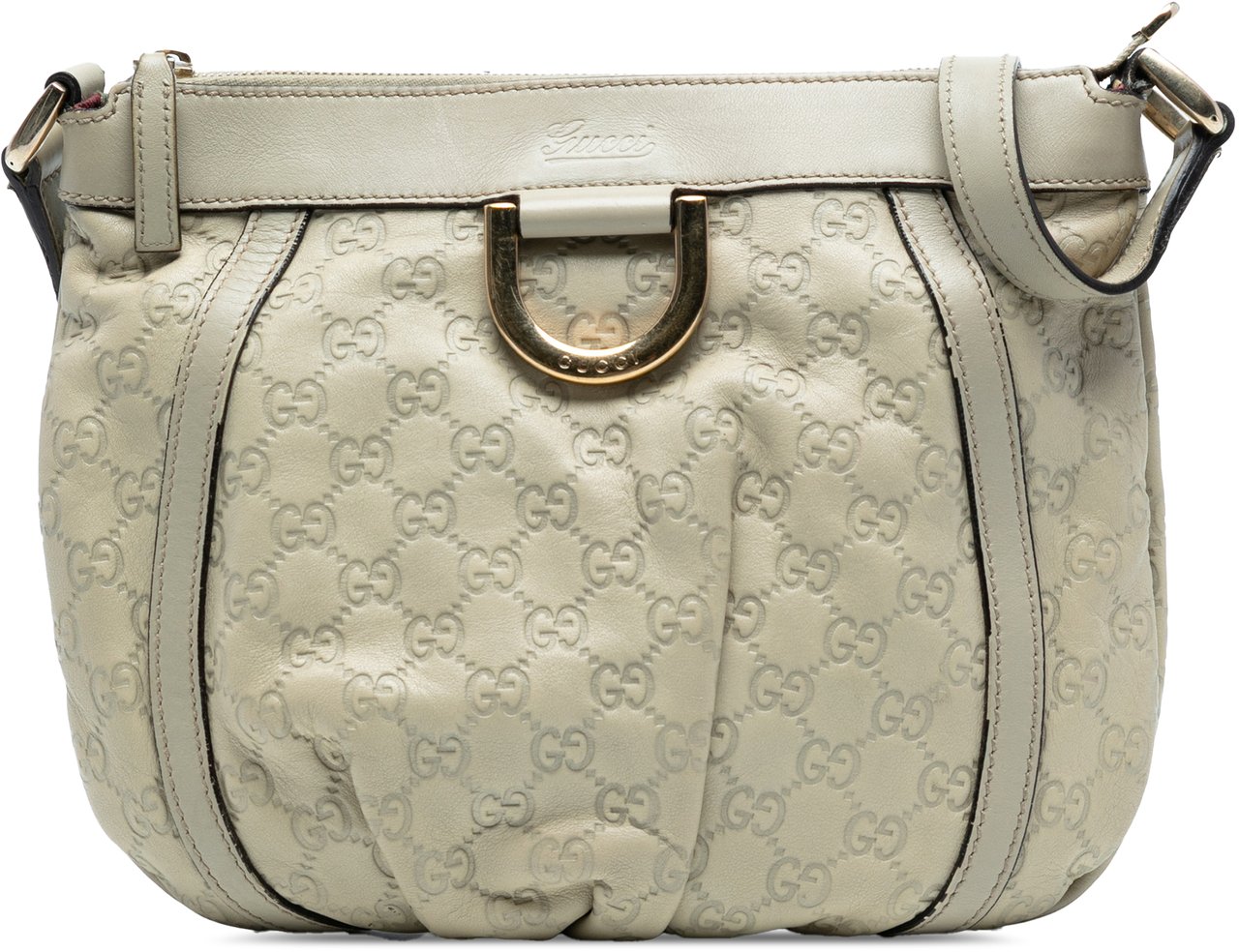 Gucci Guccissima Abbey D Ring Crossbody Wit