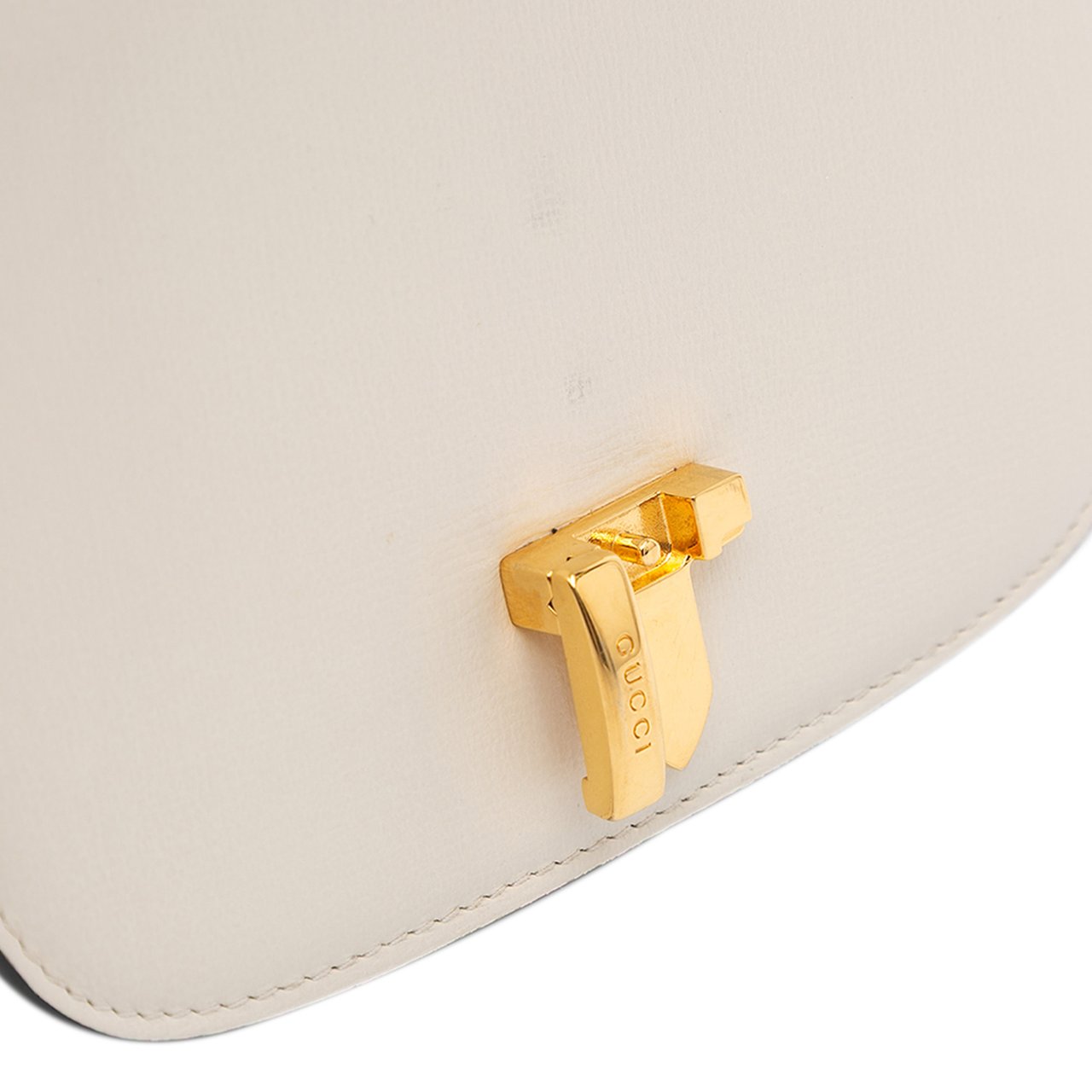 Gucci Mini Leather Sylvie 1969 Crossbody Wit