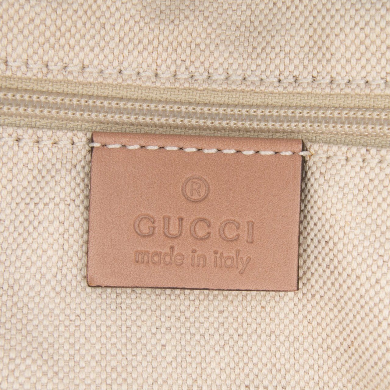 Gucci Diamante Canvas Sukey Satchel Bruin