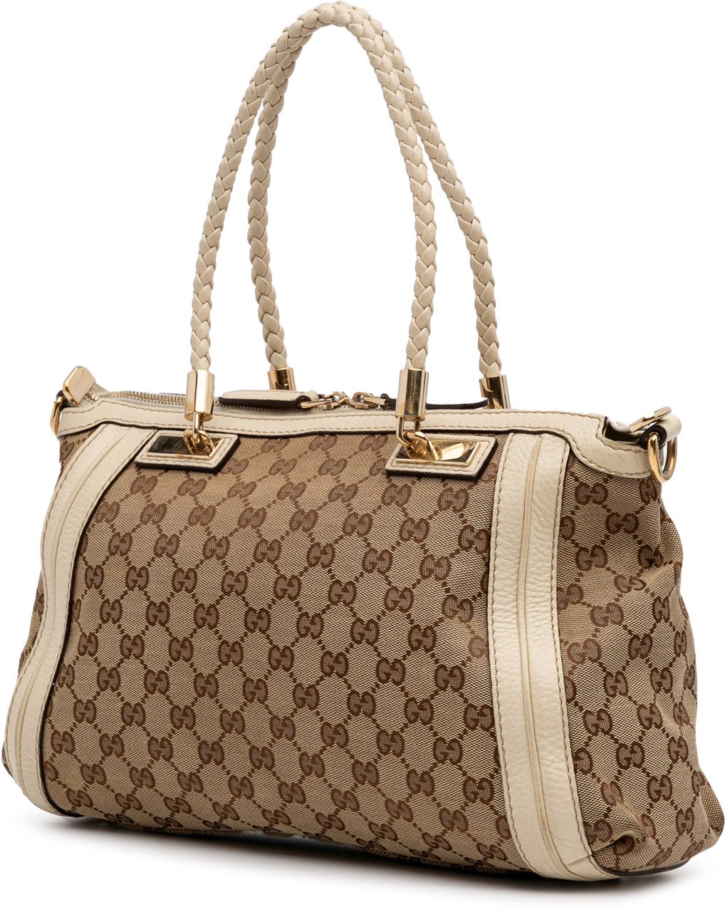 Gucci GG Canvas Bella Satchel Bruin
