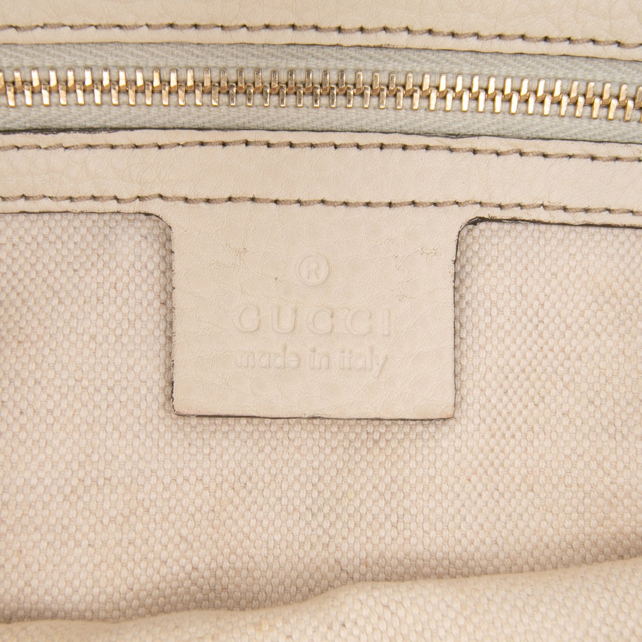 Gucci GG Canvas Bella Satchel Bruin