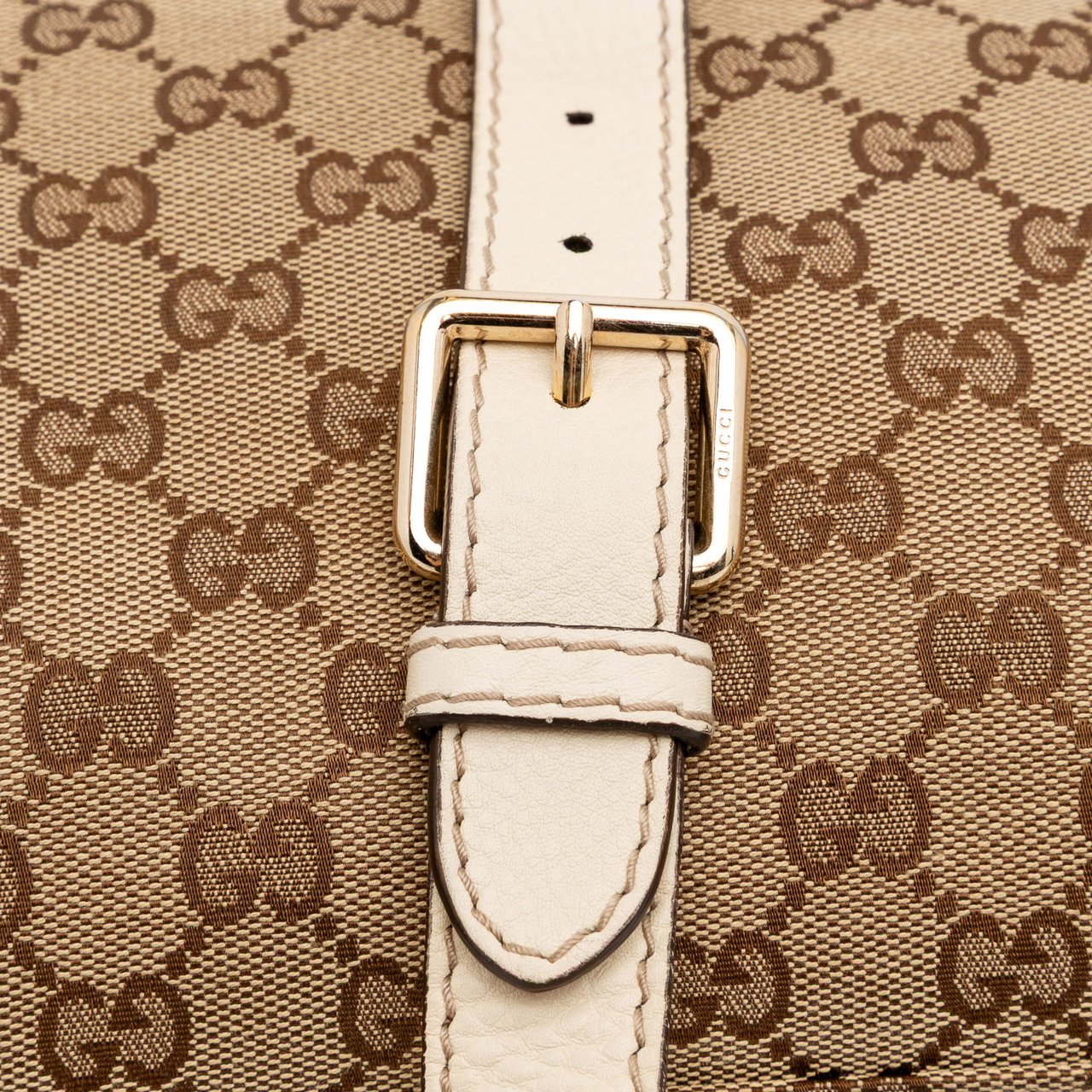 Gucci GG Canvas Bella Satchel Bruin