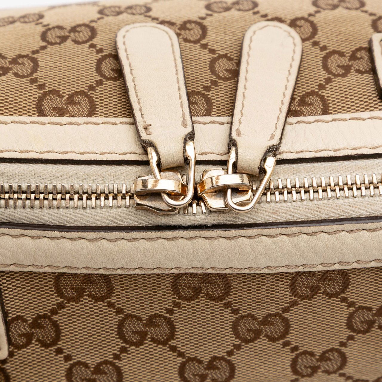 Gucci GG Canvas Bella Satchel Bruin