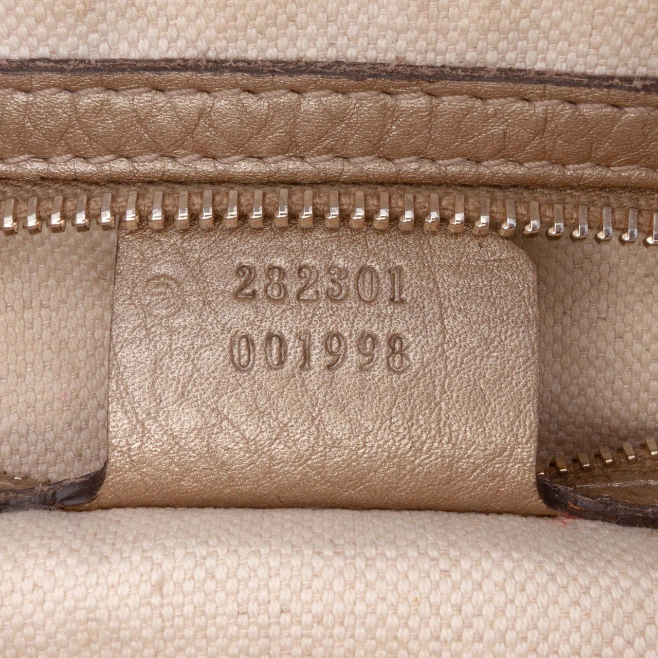 Gucci GG Canvas Bella Flap Satchel Bruin