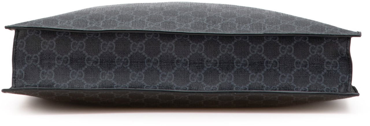 Gucci GG Supreme Convertible Soft Tote Zwart