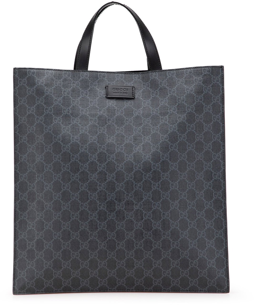Gucci GG Supreme Convertible Soft Tote Zwart