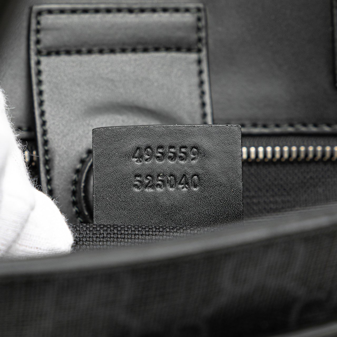 Gucci GG Supreme Convertible Soft Tote Zwart