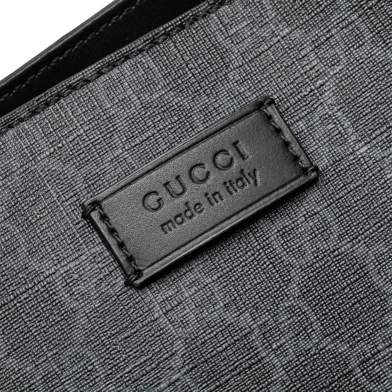 Gucci GG Supreme Convertible Soft Tote Zwart
