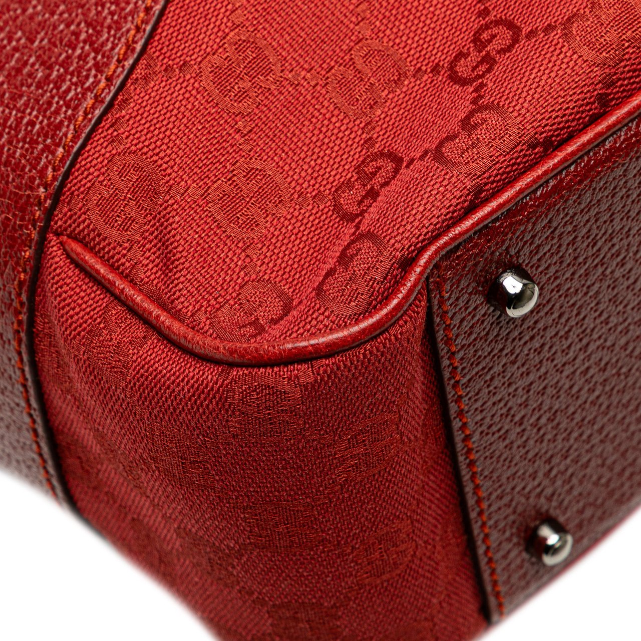 Gucci GG Canvas Tote Rood