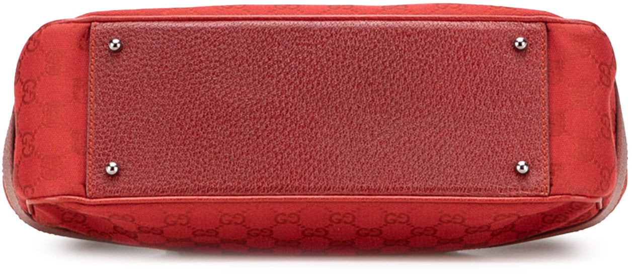 Gucci GG Canvas Tote Rood