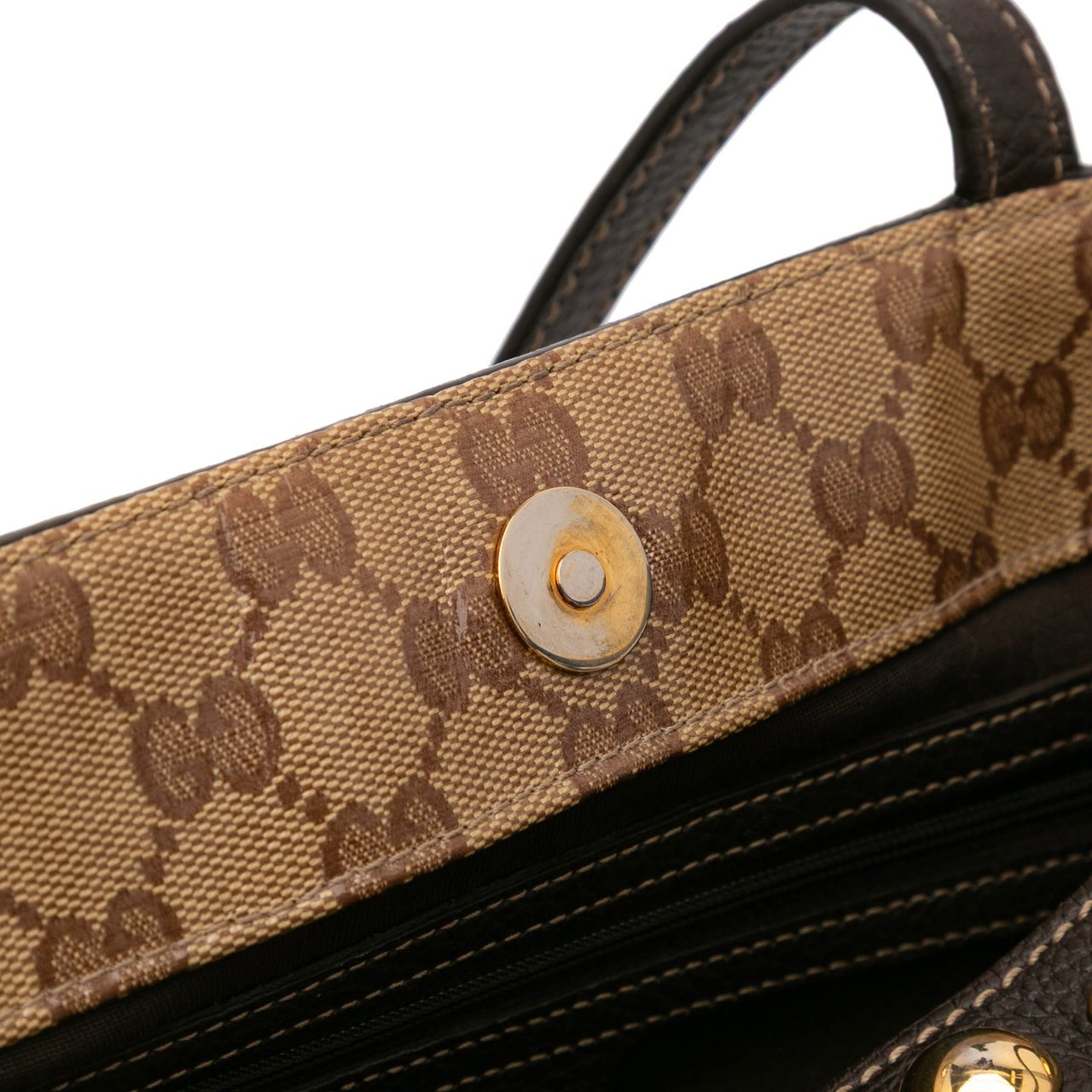 Gucci GG Crystal Babouska Tote Bruin