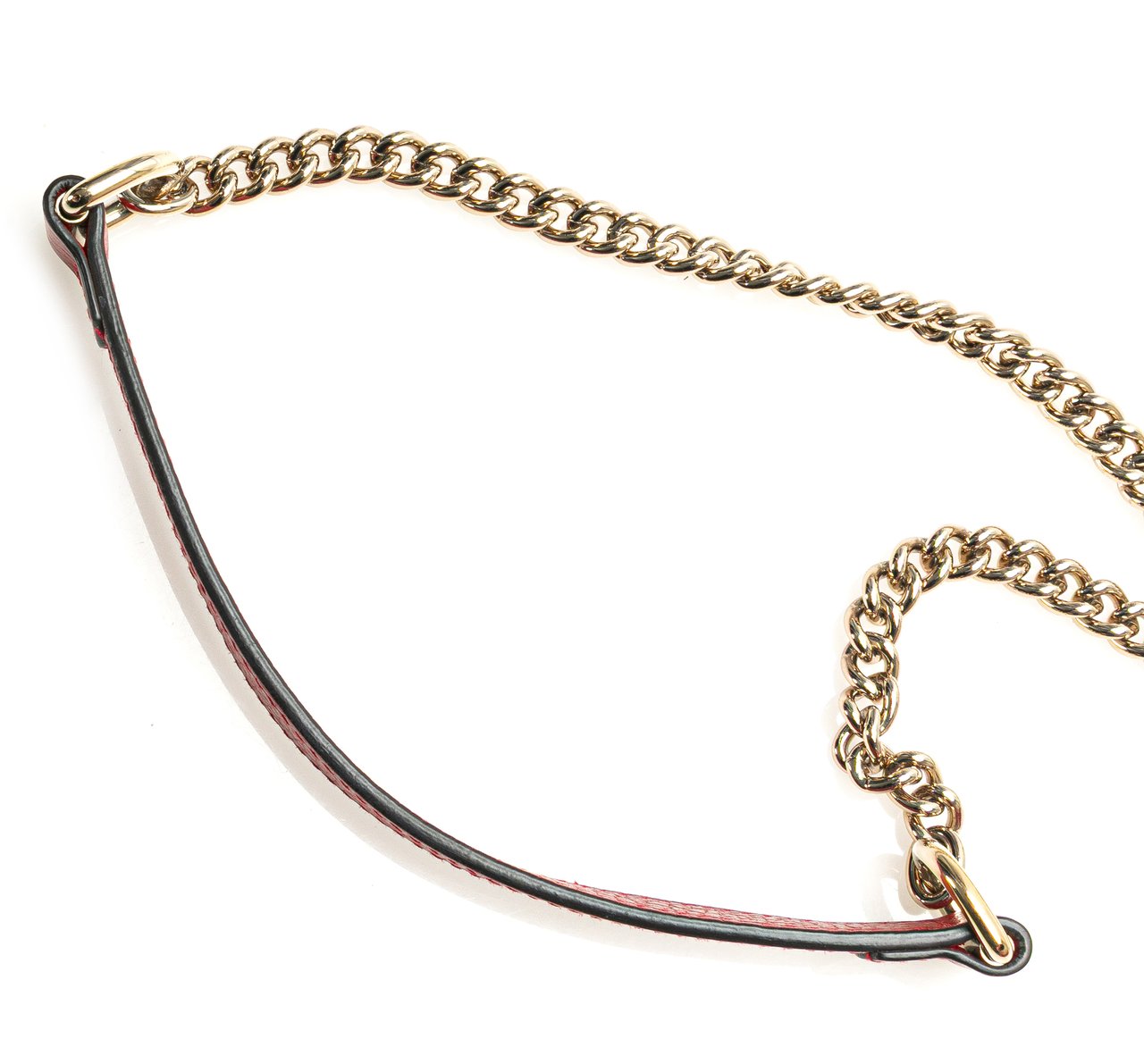 Gucci Small Dollar Calfskin Interlocking G Crossbody Rood