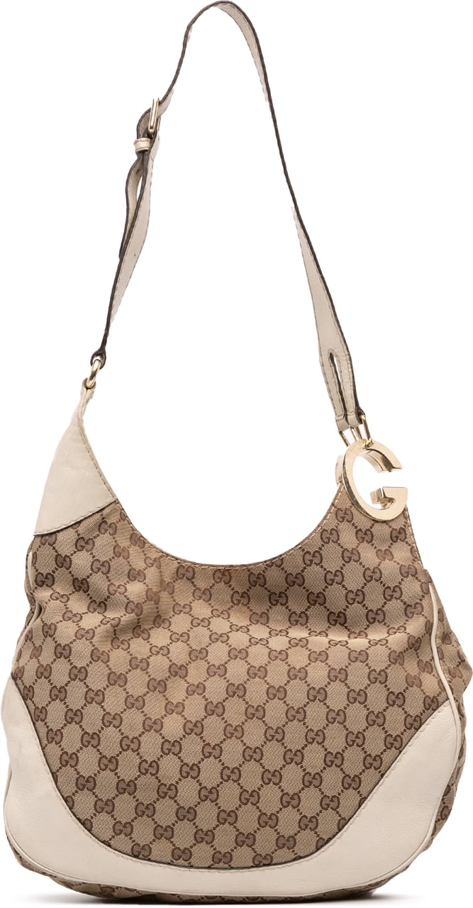 Gucci GG Canvas Charlotte Crossbody Bruin