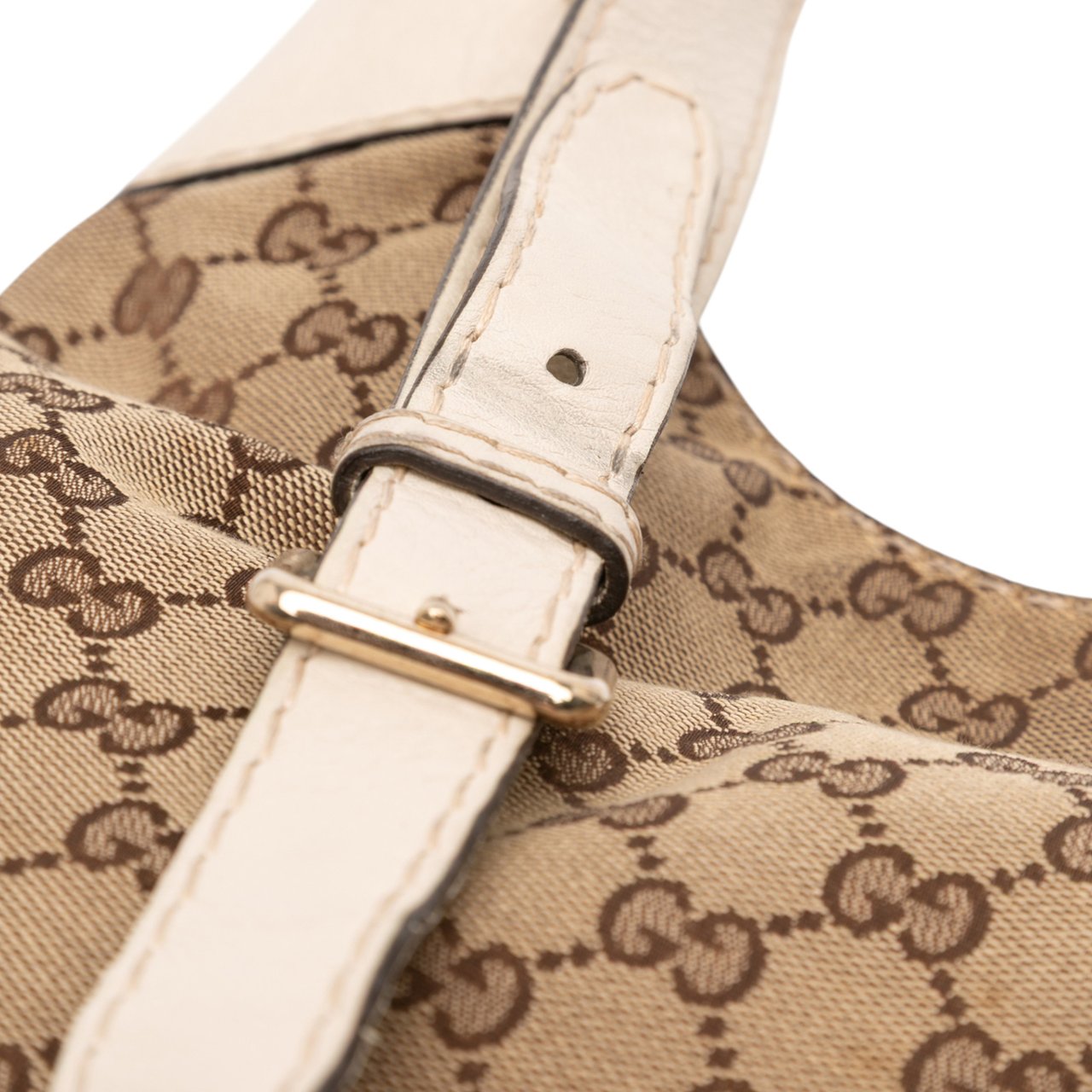 Gucci GG Canvas Charlotte Crossbody Bruin
