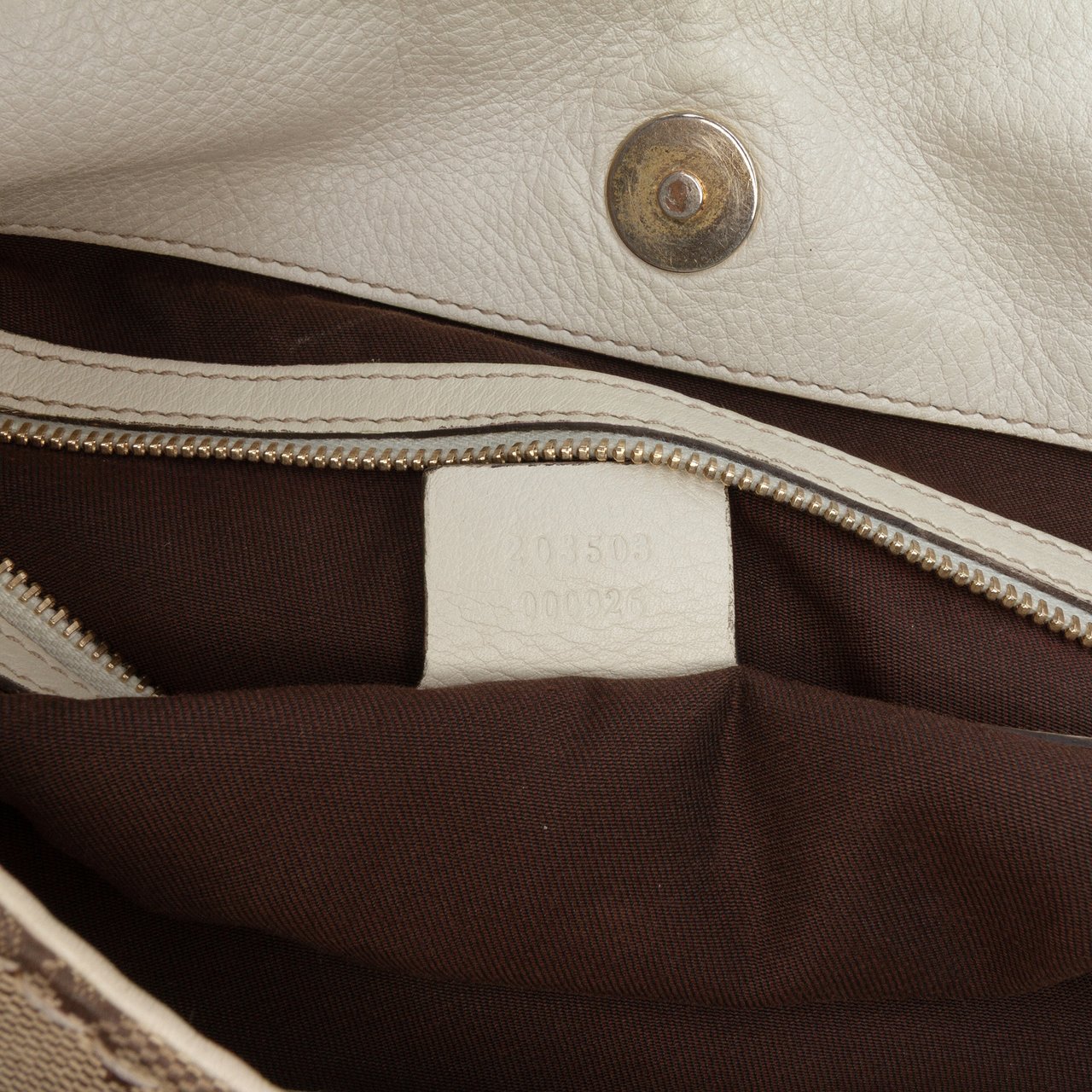 Gucci GG Canvas Charlotte Crossbody Bruin