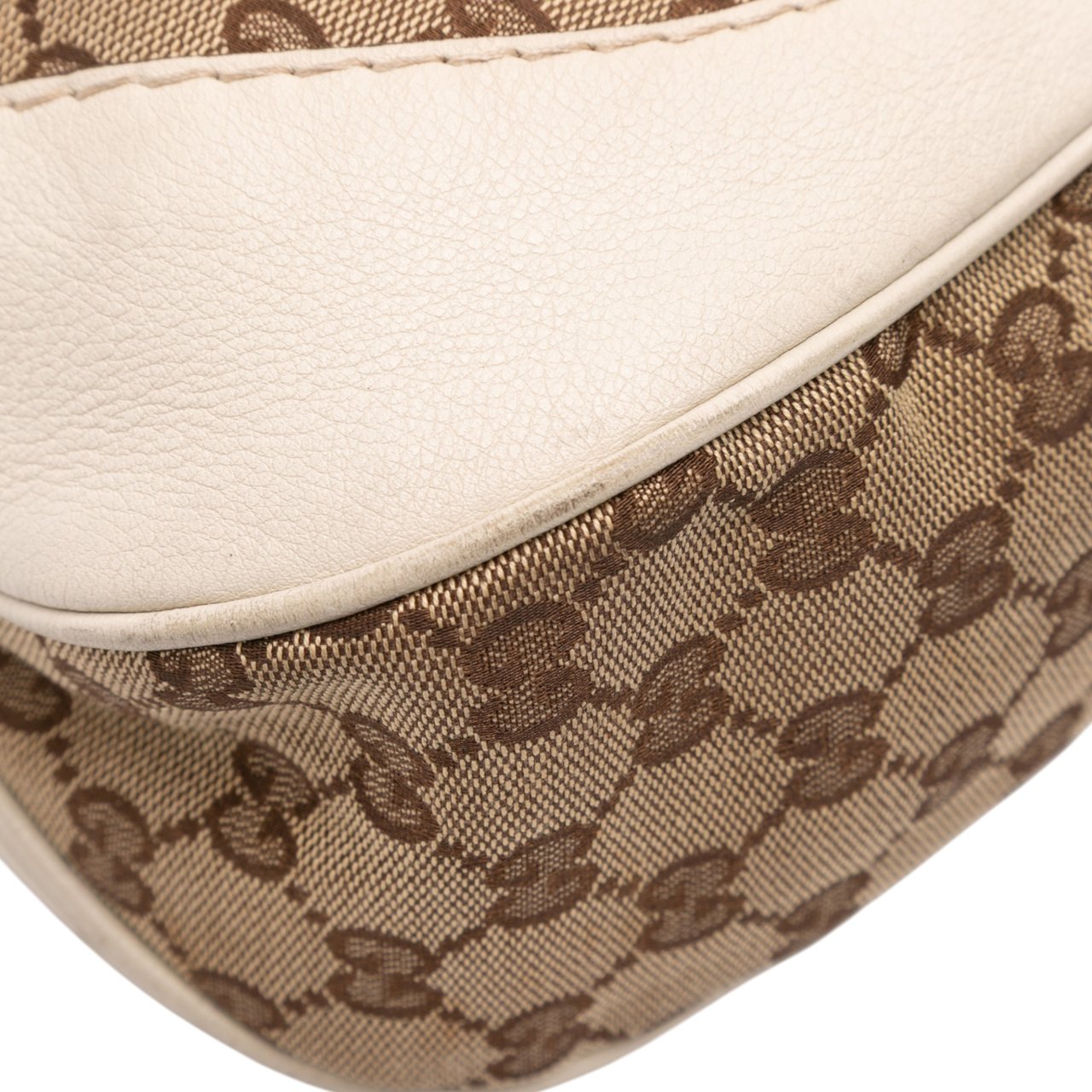 Gucci GG Canvas Charlotte Crossbody Bruin