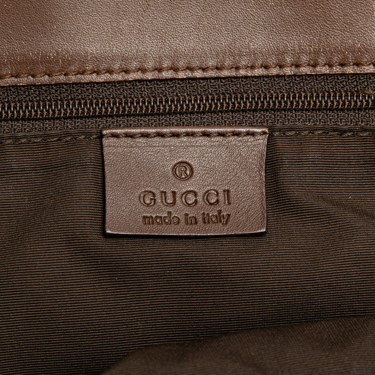 Gucci GG Canvas Tote Bruin