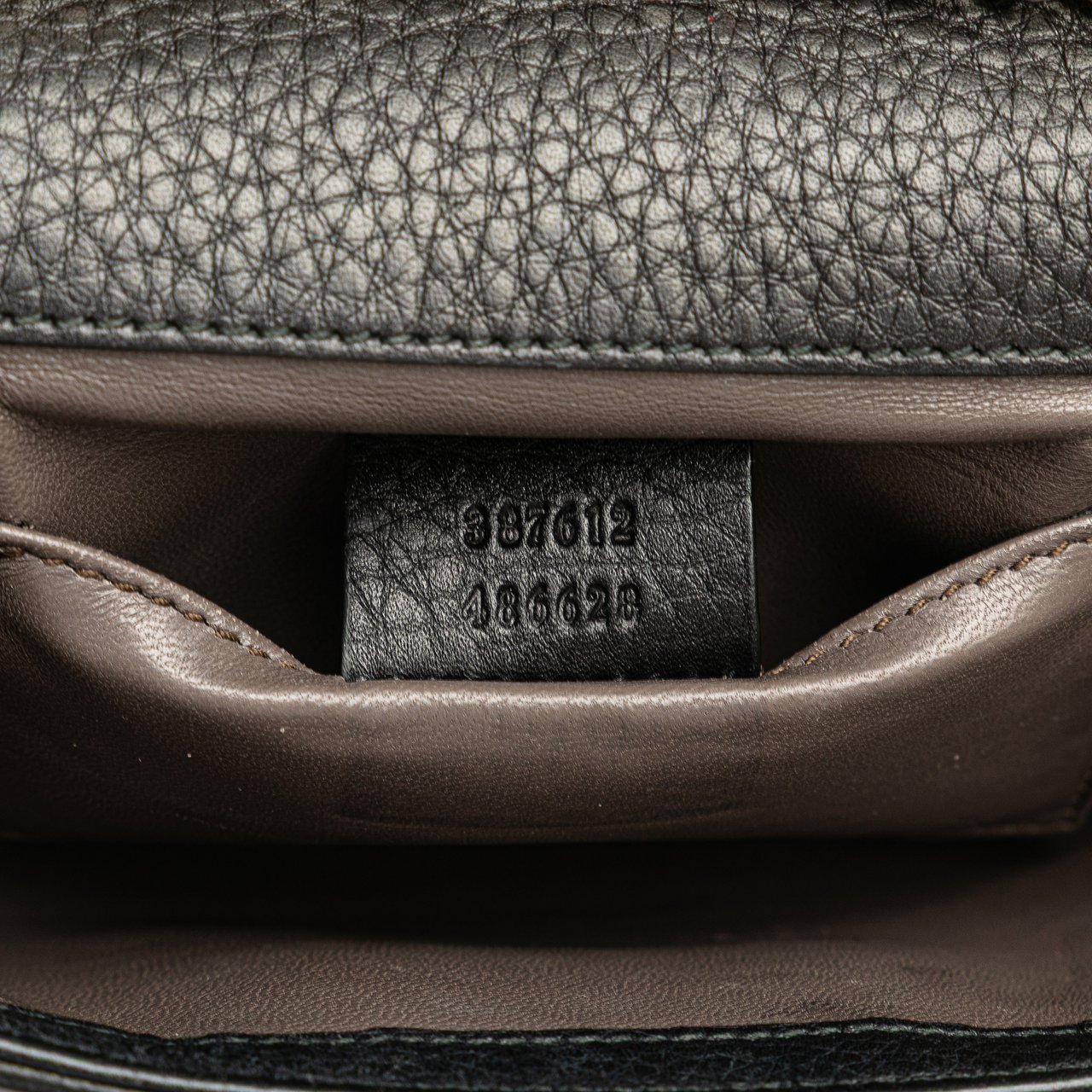 Gucci Small Leather Miss Bamboo Crossbody Zwart