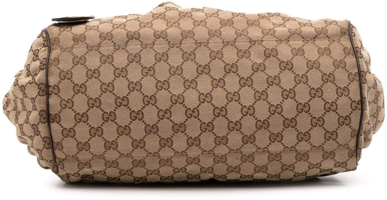 Gucci GG Canvas Sukey Satchel Bruin