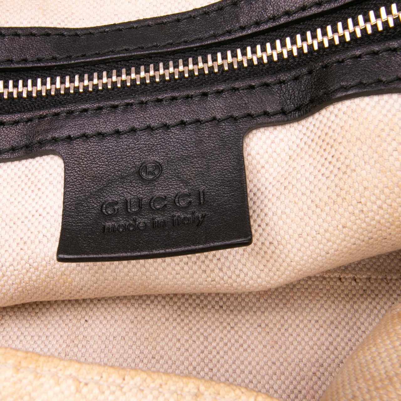 Gucci Large Microguccissima Nice Dome Satchel Zwart