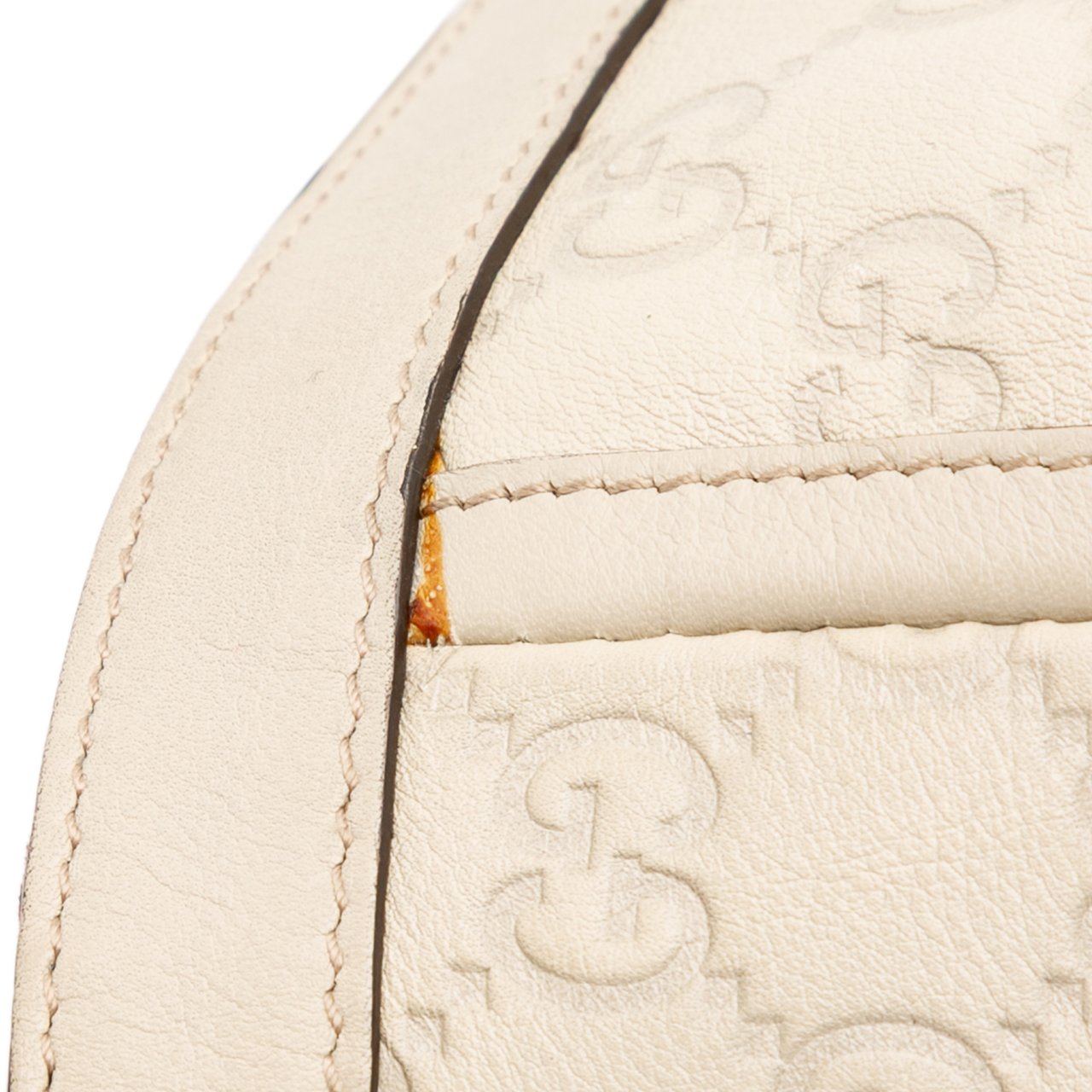 Gucci Guccissima Abbey D Ring Tote Wit