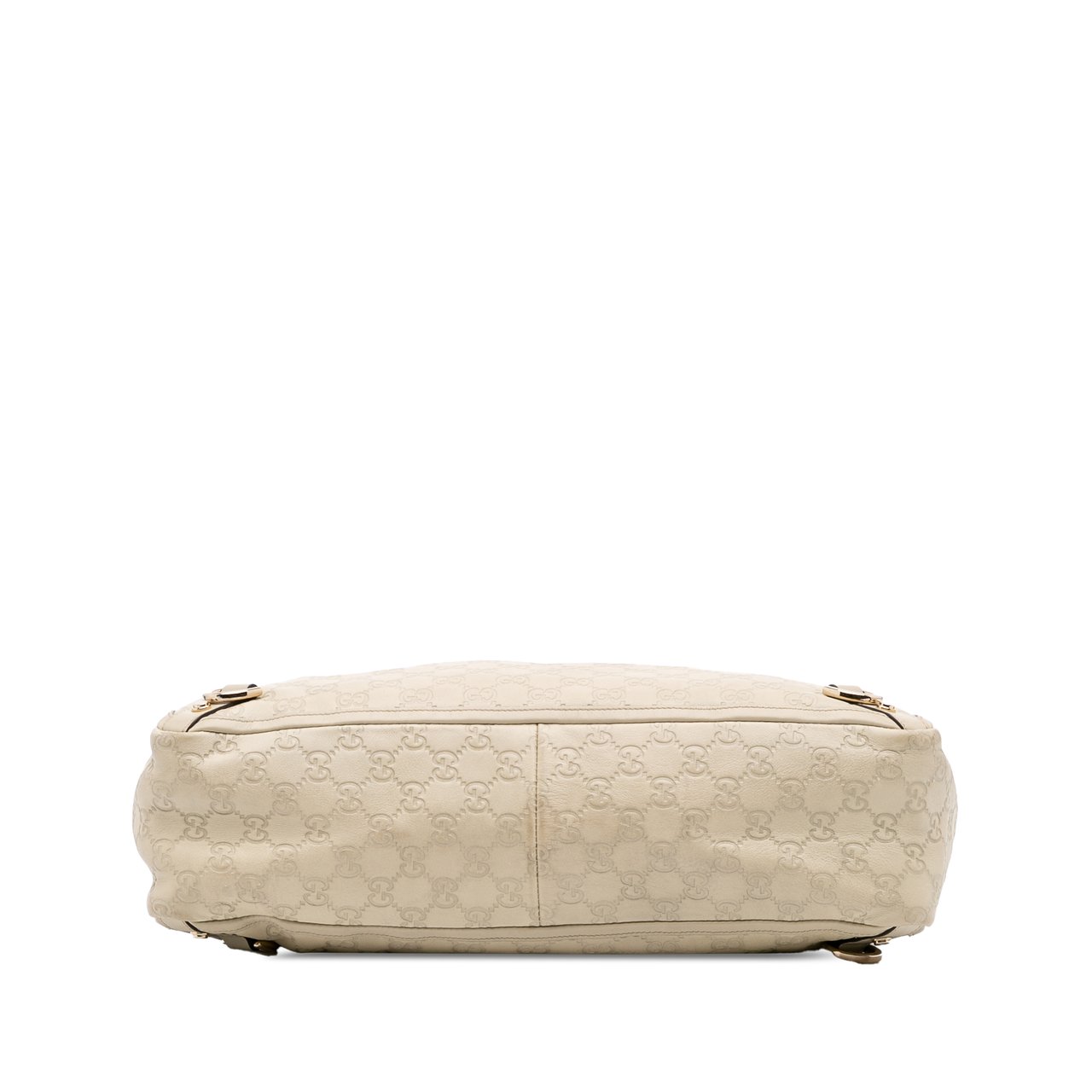 Gucci Guccissima Abbey D Ring Tote Wit