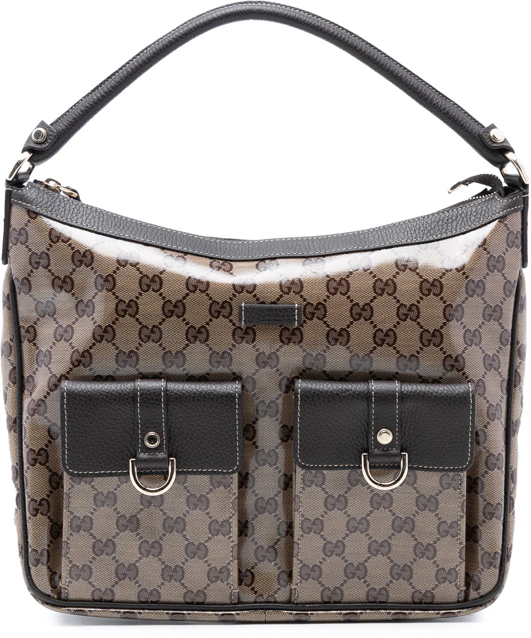 Gucci GG Crystal Abbey D Ring Handbag Bruin