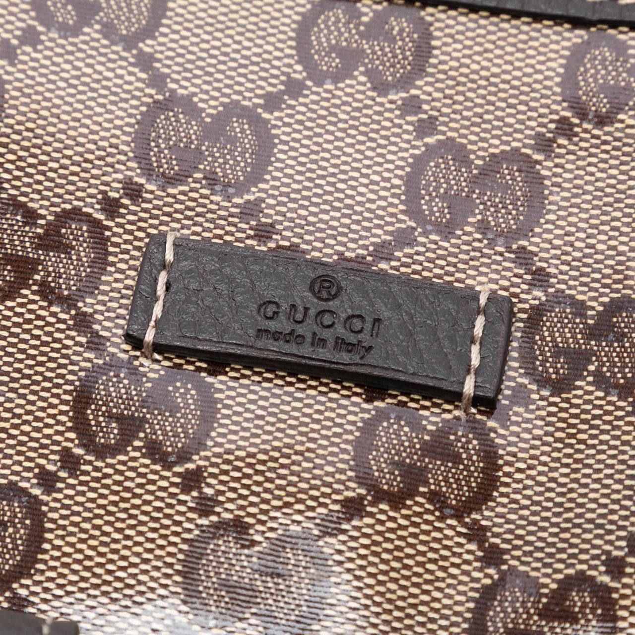 Gucci GG Crystal Abbey D Ring Handbag Bruin