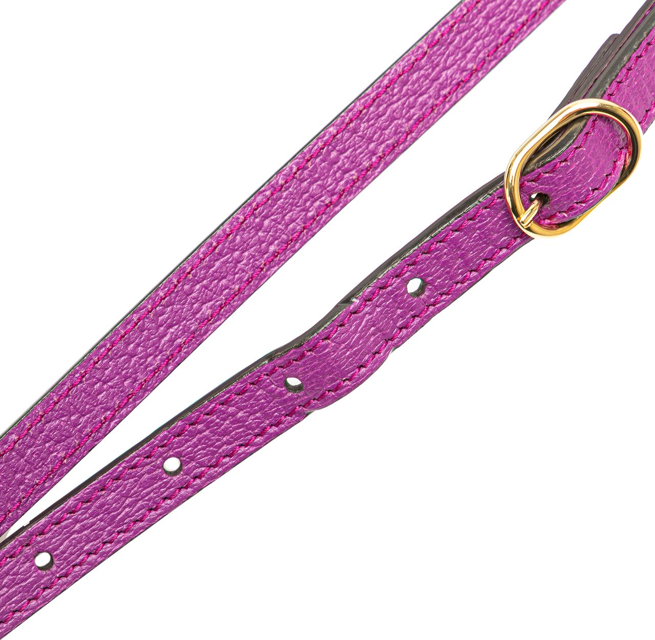 Gucci Mini Dollar Calfskin Bamboo Diana Dome Satchel Paars