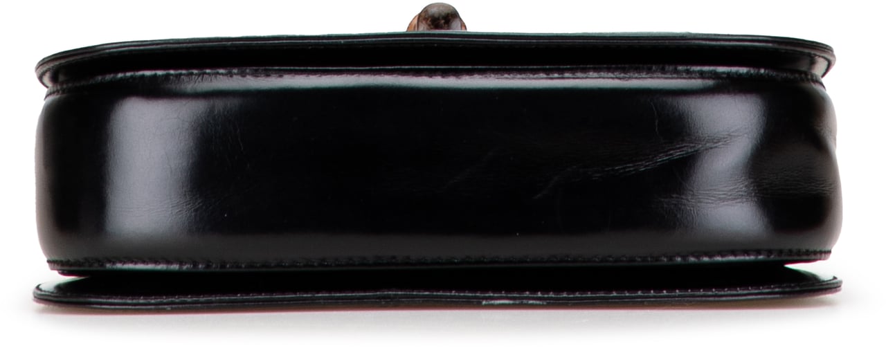 Gucci Calfskin Bamboo Night Zwart