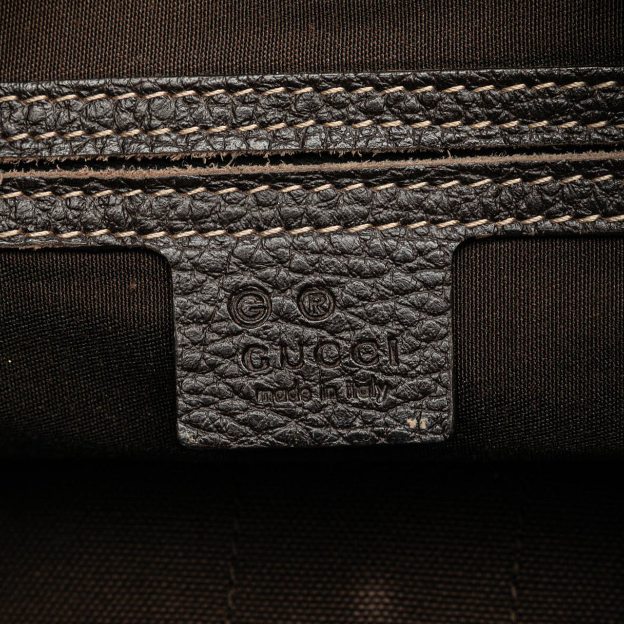 Gucci GG Crystal Abbey D Ring Crossbody Bruin